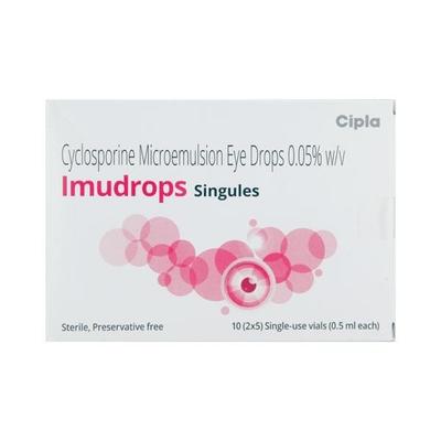 Imudrops Singules Eye Drop 5X0.5ml - Auto Immune Disease-Imm