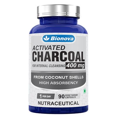 Bionova Activated Charcoal 400 mg Capsule 90's - Multi-Vitamins