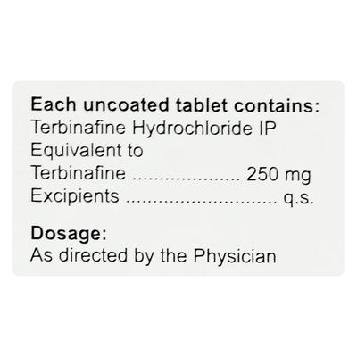 TERCAN 250 Tablet 7's - Fungal Infections-Anf