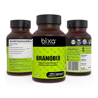 Bixa Botanical Branobix Vegetarian capsule 60's - Speciality Medicines