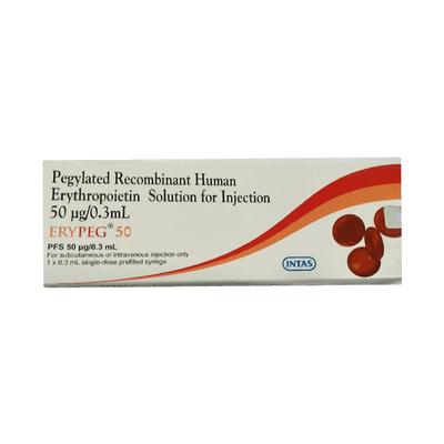Erypeg 50mcg Injection(Pfs) 0.3ml - Haematopoiesis-Hae