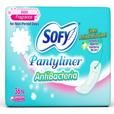 Sofy AntiBacteria Pantyliner 36's - Panty Liners