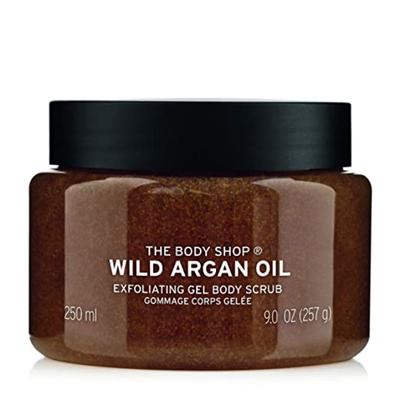 The Body Shop Wild Argan Oil Exfoliating Gel Body Scrub 250 ml - Shower Gels & Body Wash