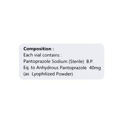 PANTADOL IV Injection 1's - Ulcer/Reflux/Flatulence-Aaa