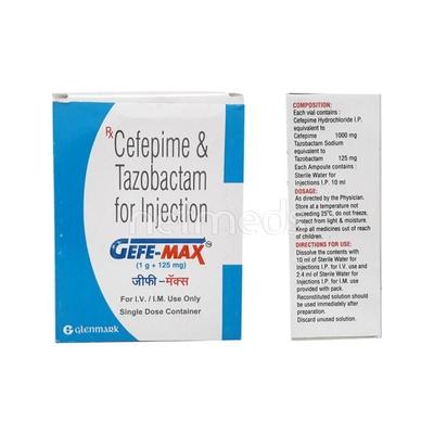Gefe Max 1gm Injection 1'S - Bacterial Infections-Cep