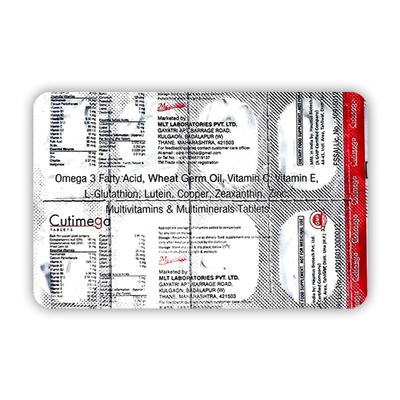 CUTIMEGA Tablet 10's - Supplements-Vam