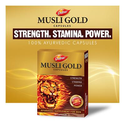Dabur Musli Gold Capsule - For Men 10's - Speciality Medicines