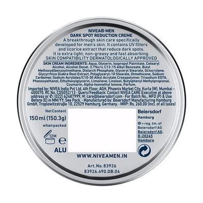 Nivea Men Dark Spot Reduction Creme 150 ml - Face Creams