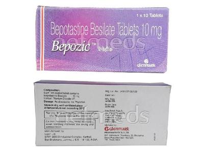 Bepozic 10mg Tablet 10'S - Eye conditions-Oph
