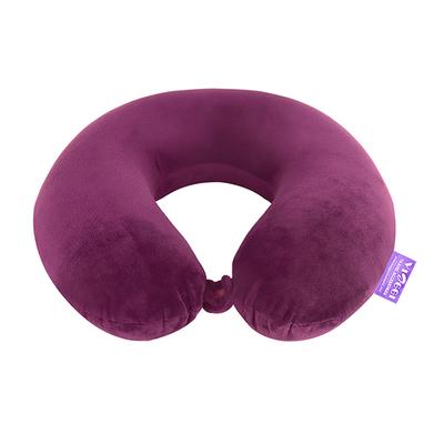 VIAGGI U Shape Soft Memory Foam Travel Neck Pillow - Eggplant - Others Ortho Supports