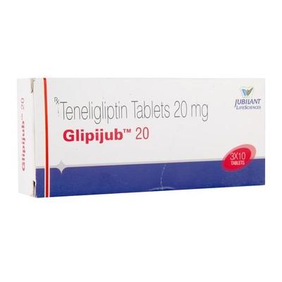 Glipijub 20mg Tablet 10'S - Diabetes-Ant