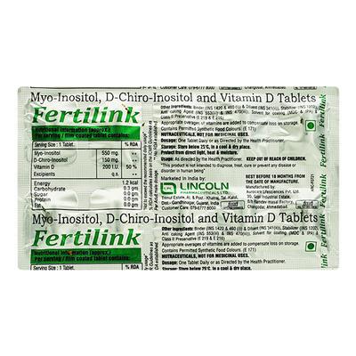Fertilink Tablet 10's - Supplements-Sup