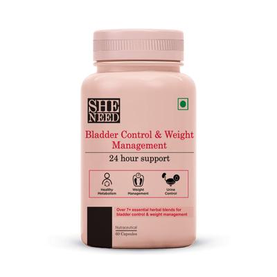 SheNeed Bladder Control & Weight Management Capsule 60's - General Health