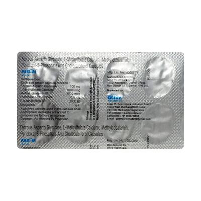 FAG M Capsule 10's - Iron Supplement/Anaemia-Vma