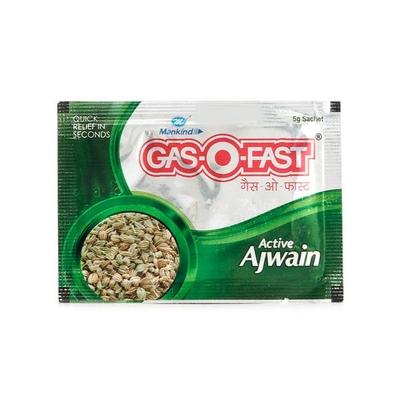 Gas O Fast Active Ajwain 5 gm - Acidity