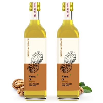 Essentia Extracts Pure Cold Pressed Oil - Walnut (Pack of 2 x 25 ml) 1's - Massage Oils