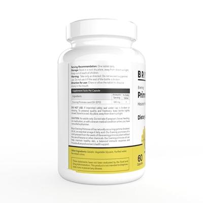 Briyo Primrose Oil Capsules (500 mg) 60's - Hair & Skin