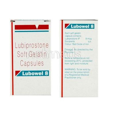 Lubowel 8Mcg Capsule 15'S - Constipation-Lax