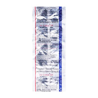 HI COBAL SR Tablet 10's - Neuropathic Pain-Dru