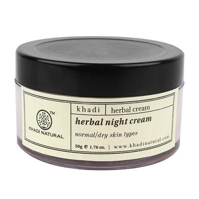 Khadi Natural Herbal Night Cream 50 gm - Night Cream