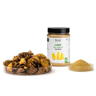 Bixa Botanical Lime Peel Fruit Skin Powder 200 gm - Masks & Peels