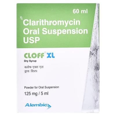 CLOFF XL 125mg Suspension 60ml - Bacterial Infections-Mac