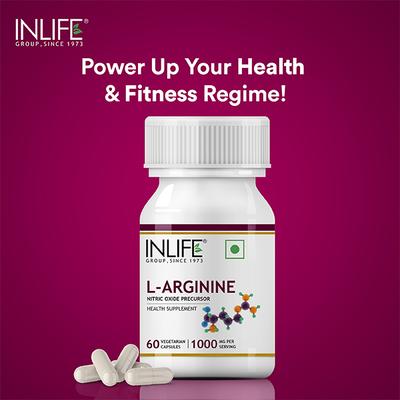 Inlife L-Arginine 1000 mg 60's - Amino Acids