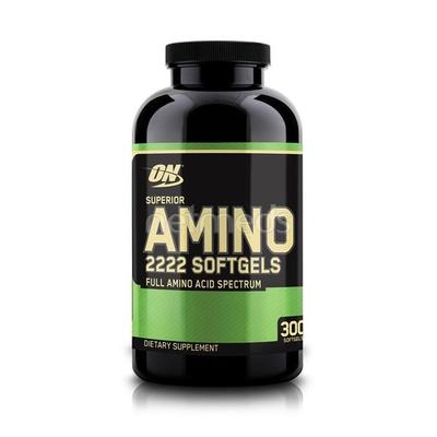 Optimum Nutrition (On) Superior Amino 222 Softgel 300'S - Amino Acids