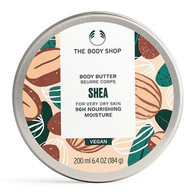 The Body Shop Shea 96H Vegan Nourishing Body Butter 200ml - Body Butter