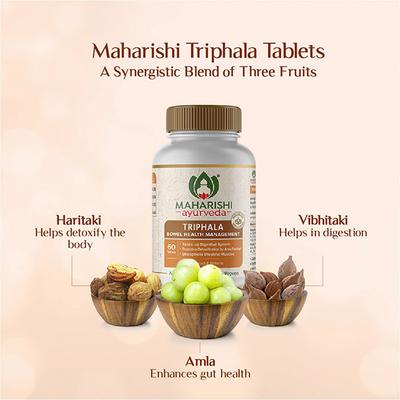 Maharishi Ayurveda Triphala Tablet 60's - Speciality Medicines
