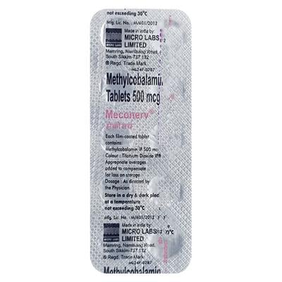 Meconerv Tablet 10'S - Nootropics And Neurotrophics