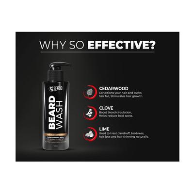 Beardo Beard Wash Gel - The Old Fashioned 100 ml - Beard Wash