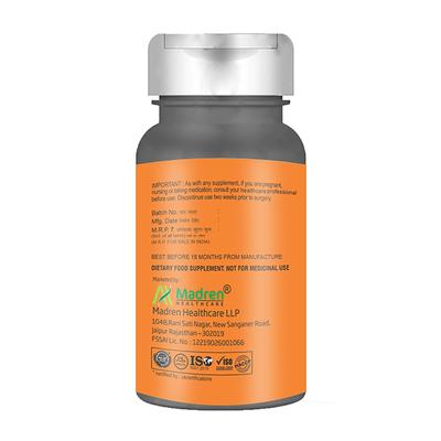 Madren Healthcare Alfalfa + Calcium Veg Tablet 60's - General Health