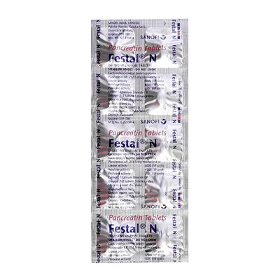 Festal N Tablets 10's - Indigestion/Constipation