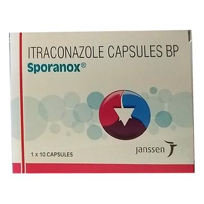 SPORANOX Capsule 10's - Fungal Infections-Anf