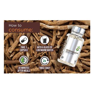 Nirvasa Ashwagandha Capsule 60's - Ashwagandha