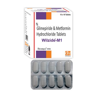 WILZIDE M 1 Tablet 10's - Diabetes-Ant