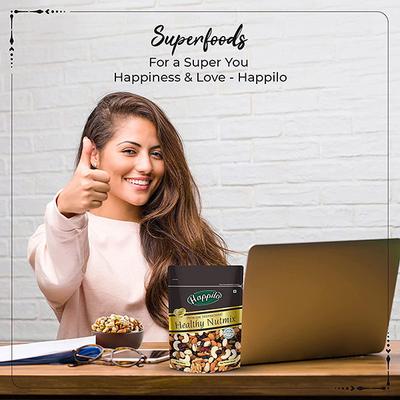 Happilo Premium International Healthy Nutmix Seeds 80 gm - Nutritional Bars