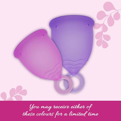 Bombae Reusable Menstrual Cup with Sterilizer Container (M) - Menstrual Cups