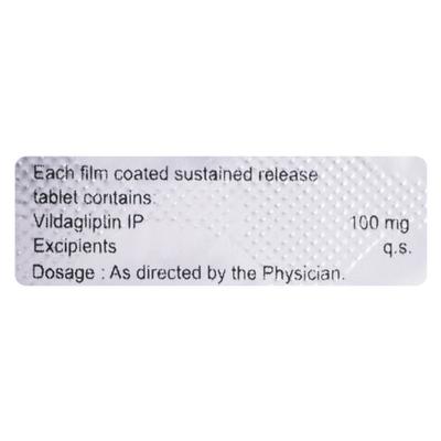 VILAPIL 100 SR Tablet 10's - Diabetes-Ant