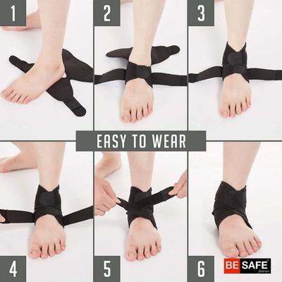 Be Safe Forever Ankle Support Neo Compression Protection (Pack of 2) (L) - Ankle/Foot Supports