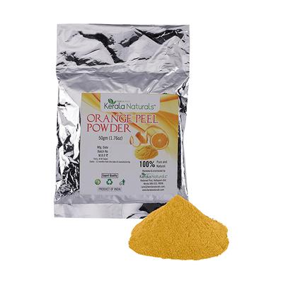 Kerala Naturals Orange Peel Powder 50 gm - Masks & Peels