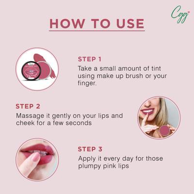 CGG Cosmetics Lip & Cheek Tint Balm SPF 15 - Gimme Mauve (123) 7 gm - Lip Balms