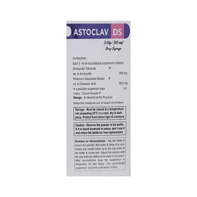 ASTOCLAV DS Dry Syrup 30ml - Bacterial Infections-Pen