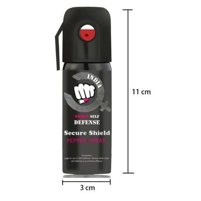 Secure Shield Self Defense Pepper Spray (Pack of 4 x 55 ml) - Others