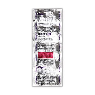 FEXIGRA M Tablet 10's - Allergies-Ant