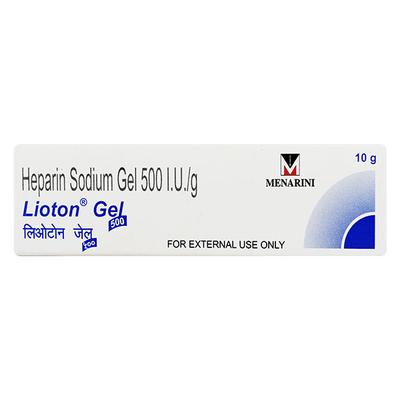 Lioton Gel 10gm - Blood Clot-Ant