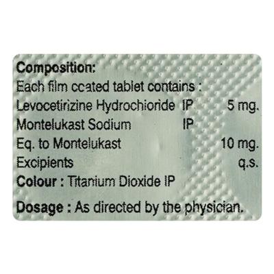 MONTAGE Tablet 10's - Allergies-Ant