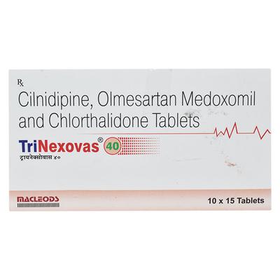 TRINEXOVAS 40 Tablet 15's - Hypertension-Ang
