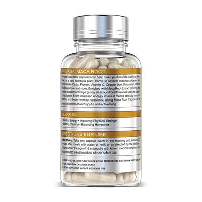 Nirvasa Maca Root Extract Capsule 60's - Herbal Dietary Supplement